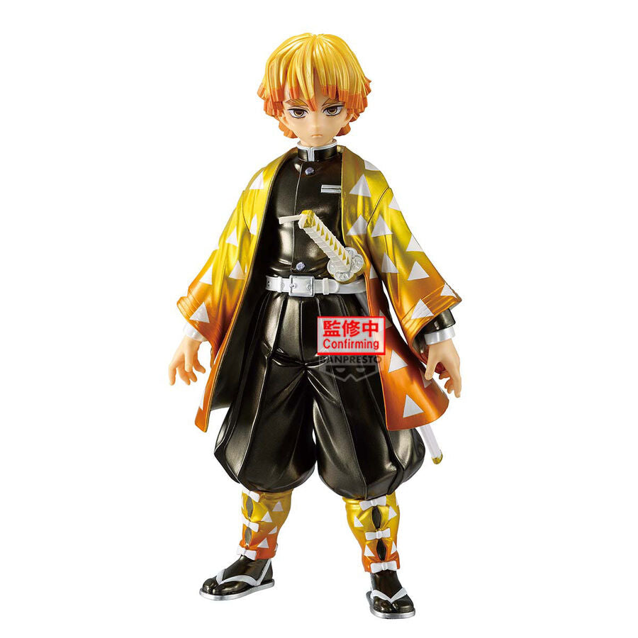 Figura Banpresto Demon Slayer Kimetsu No Yaiba Grandista Zenitsu Agatsuma Another Ver. Ver.b 24 cm Frikytopia