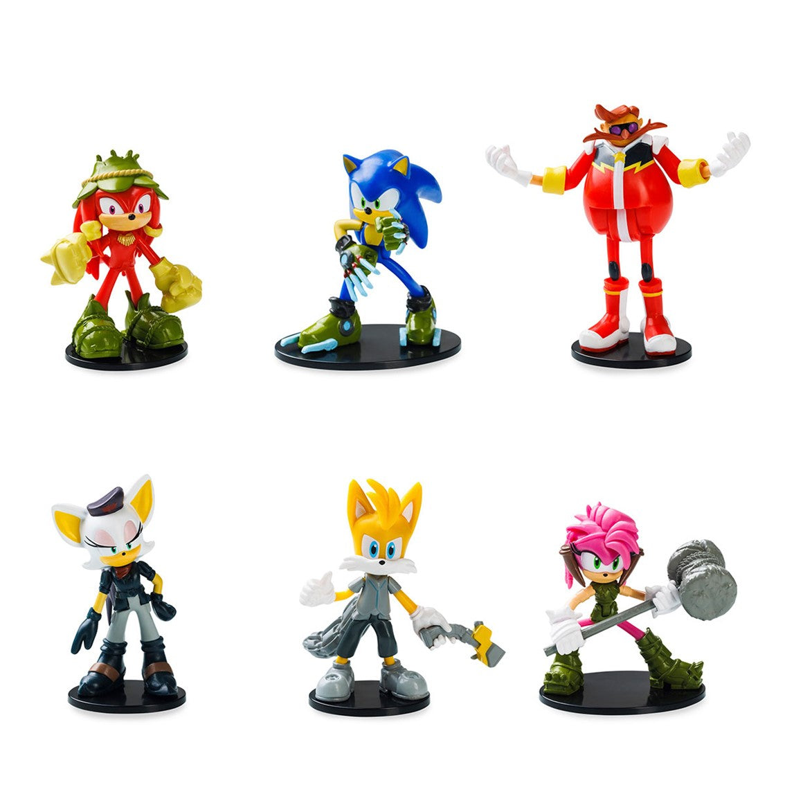 Surtido de figuras pack de 6 sonic Frikytopia
