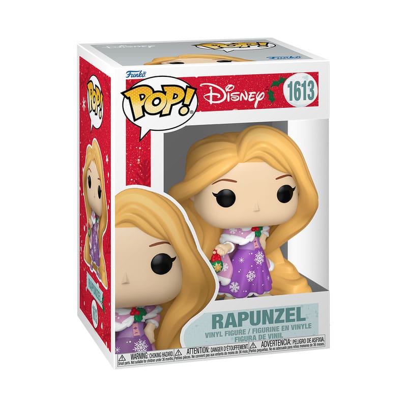 Funko pop disney princess holiday rapunzel Frikytopia