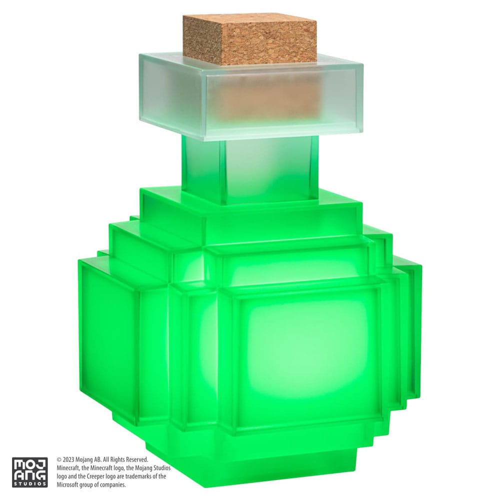 Réplica the noble collection minecraft poción luminosa Frikytopia