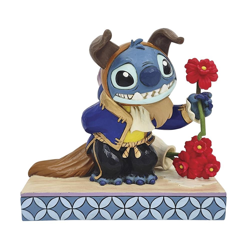 Figura enesco disney stitch como la bestia Frikytopia