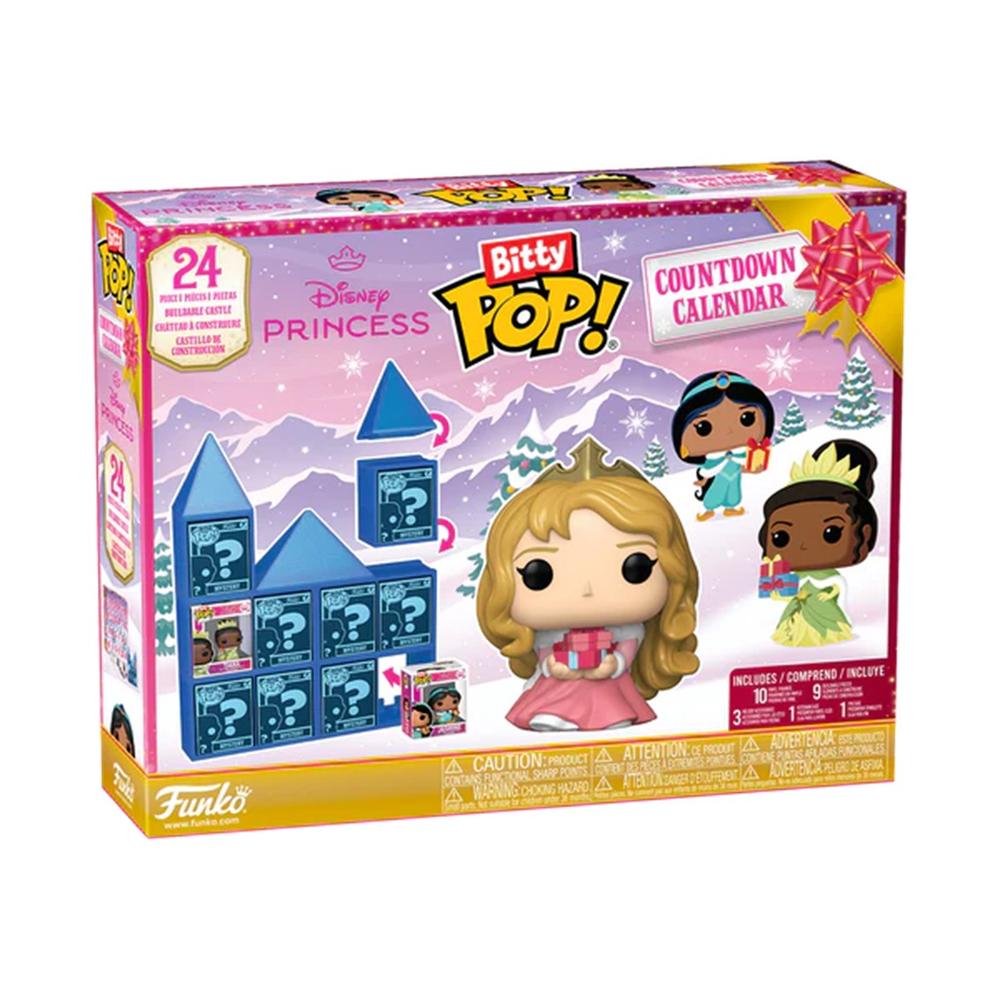 Bitty pop! calendario de adviento princesas disney Frikytopia