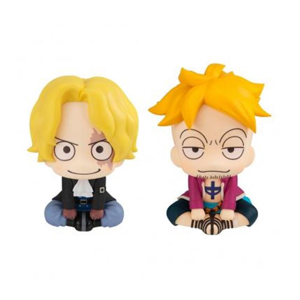 Figura megahouse look up one piece sabo & marco con regalos sorpresa Frikytopia