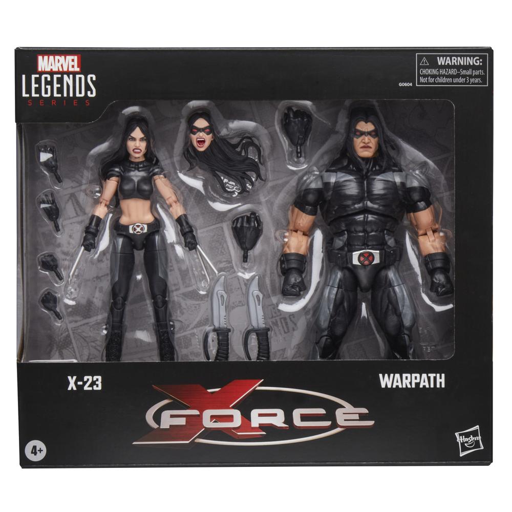Figura hasbro marvel legends series x foce x - 23 & warpath Frikytopia