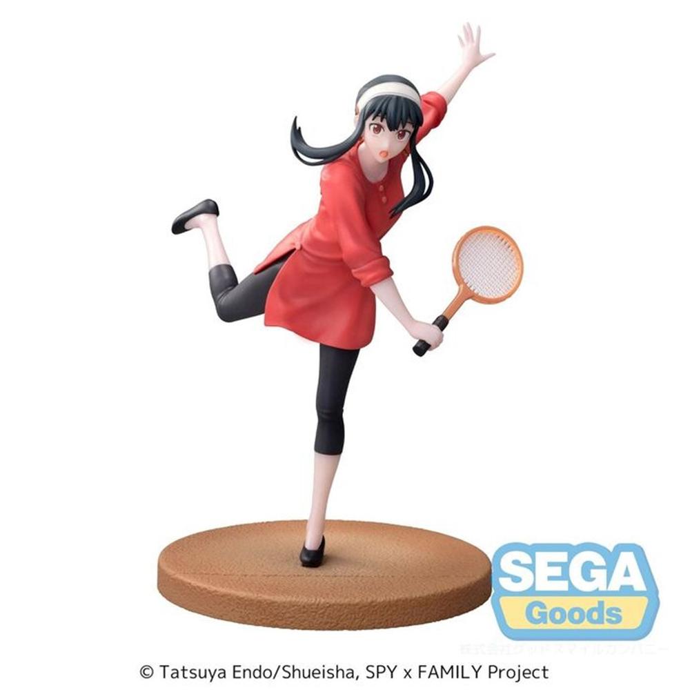 Figura Sega Goods Luminasta Spy x Family Yor Forger Tennis Ver. 17.5 cm