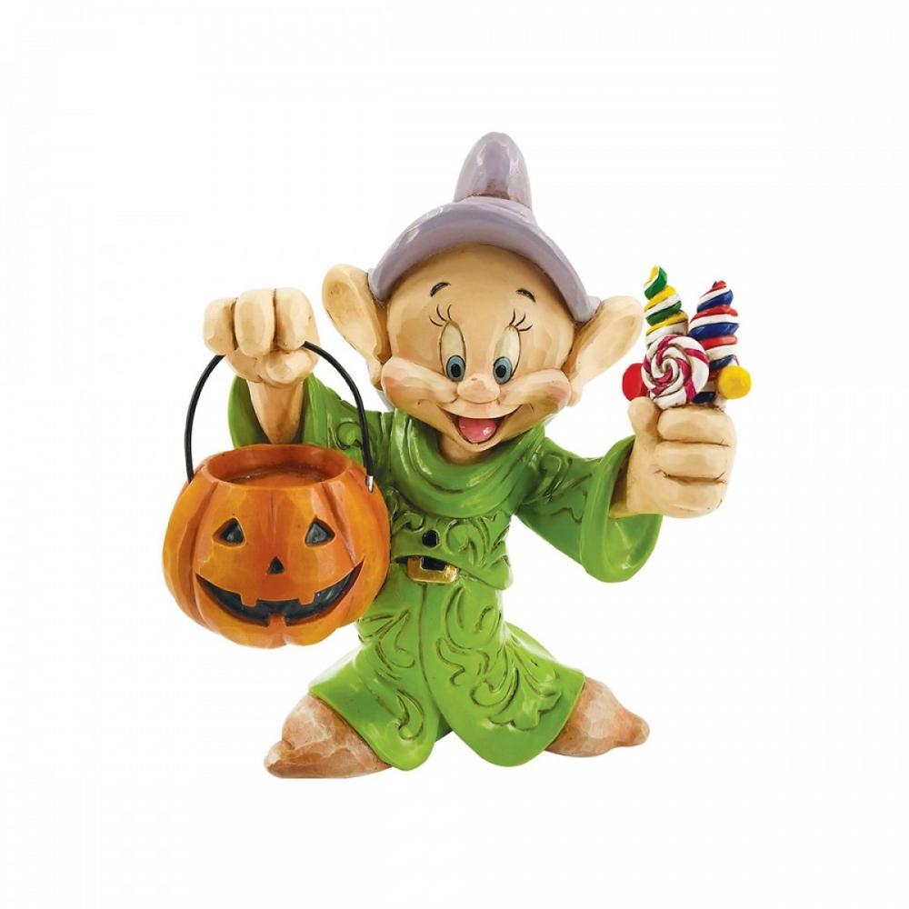 Figura enesco disney blancanieves y los siente enanitos mudito truco o trato Frikytopia