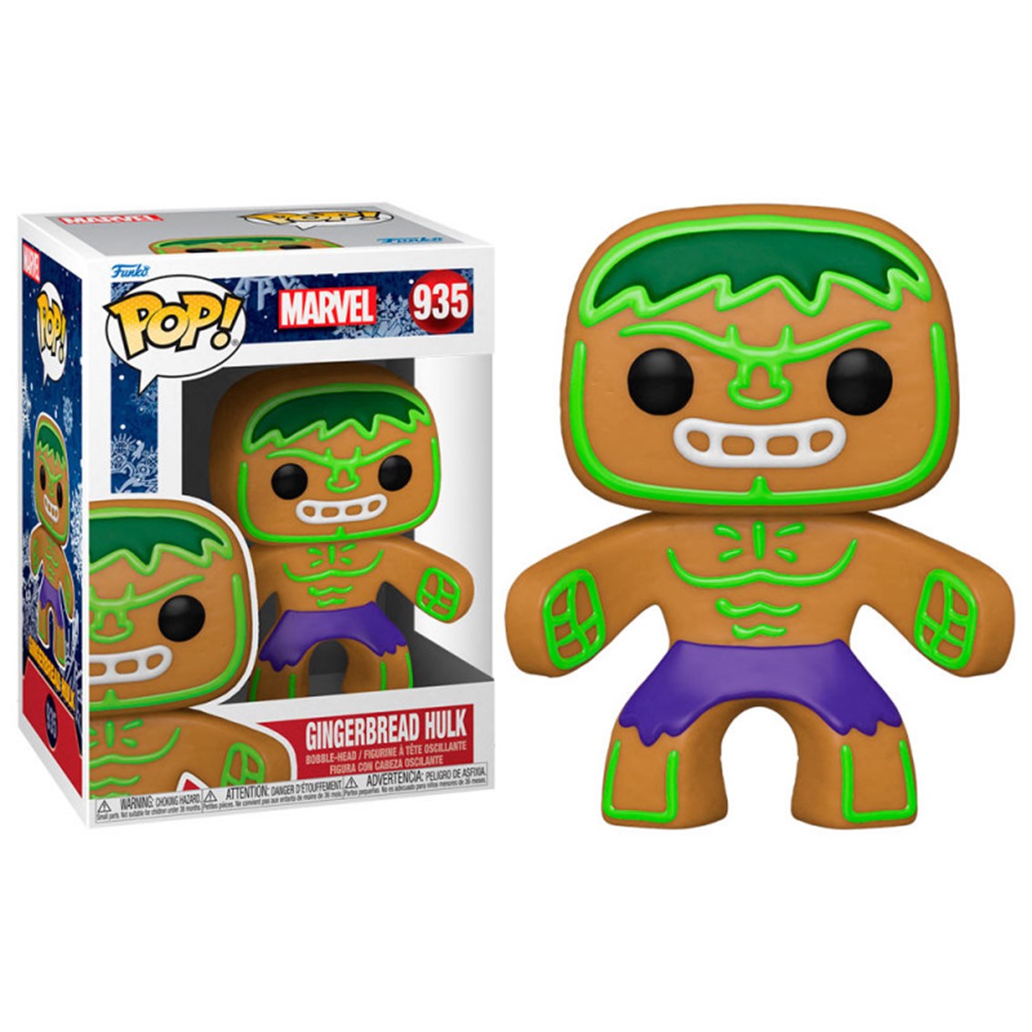 Funko pop marvel navidad galleta jengibre hulk 50660 Frikytopia