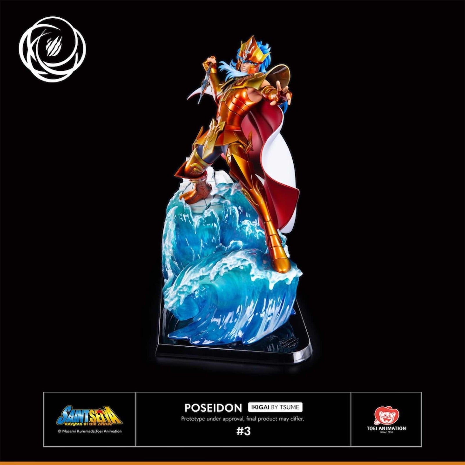 Figura tsume arts saint seiya poseidon resina escala 1 - 6 ikigai Frikytopia