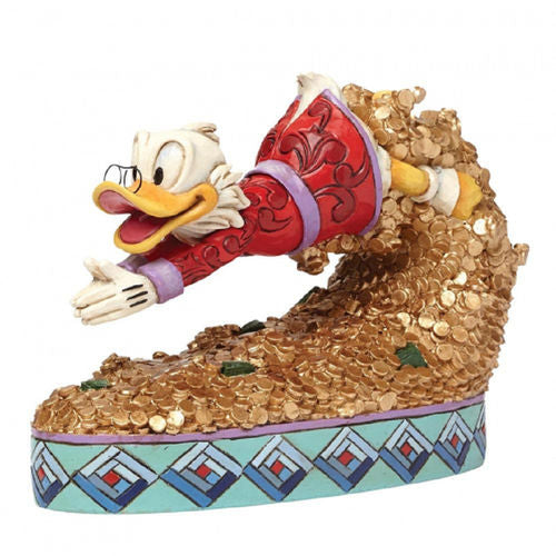 Figura enesco disney clasicos tio gilito nadando en dinero Frikytopia