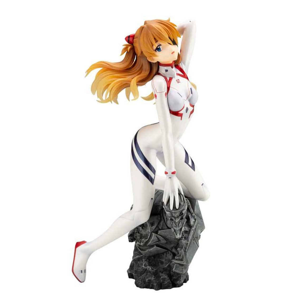Figura kotobukiya evangelion asuka shikinami langley white plugsuit 23 cm Frikytopia