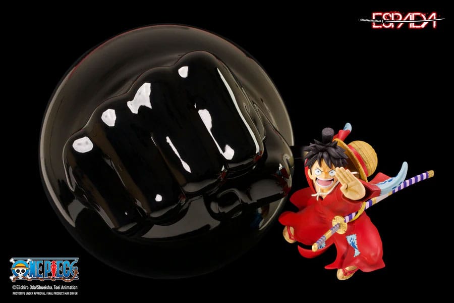 Fifura one piece monkey d. luffy estatua pvc 1 - 8 28 cm Frikytopia