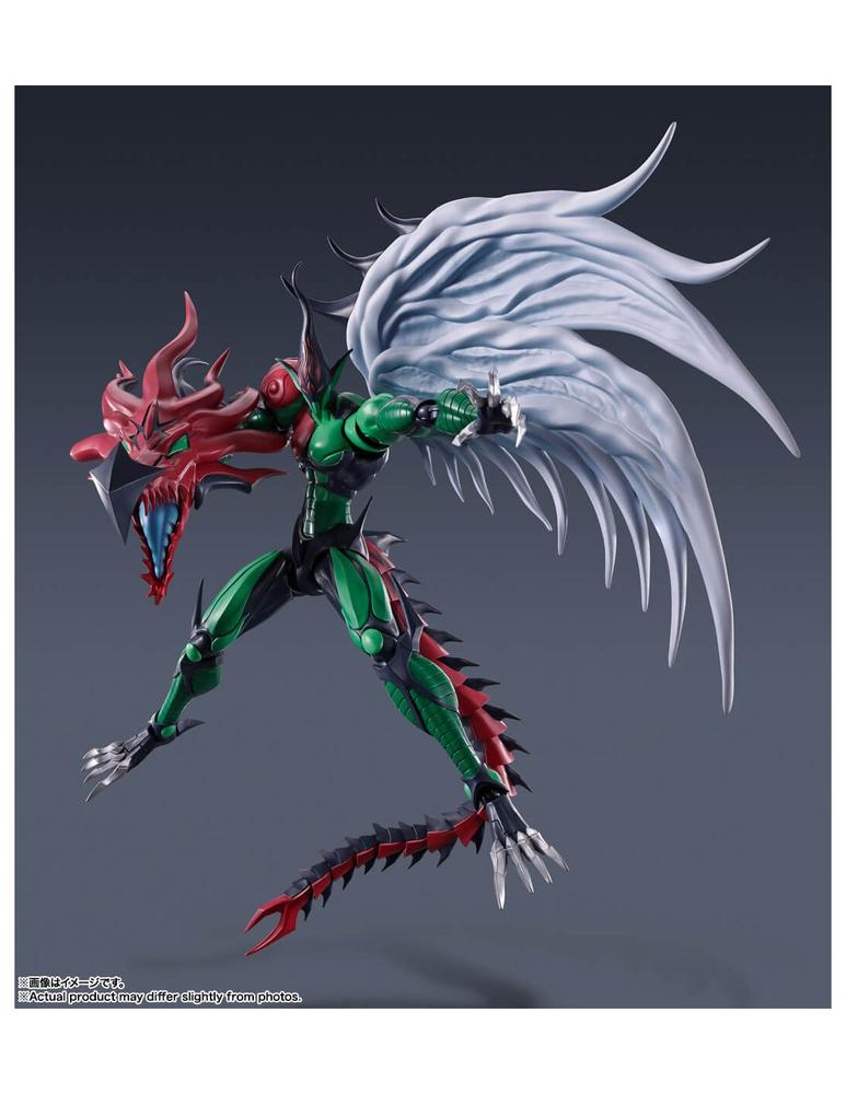 Elemental hero flame wingman fig. 19 cm yu - gi - oh! gx sh monsterarts Frikytopia