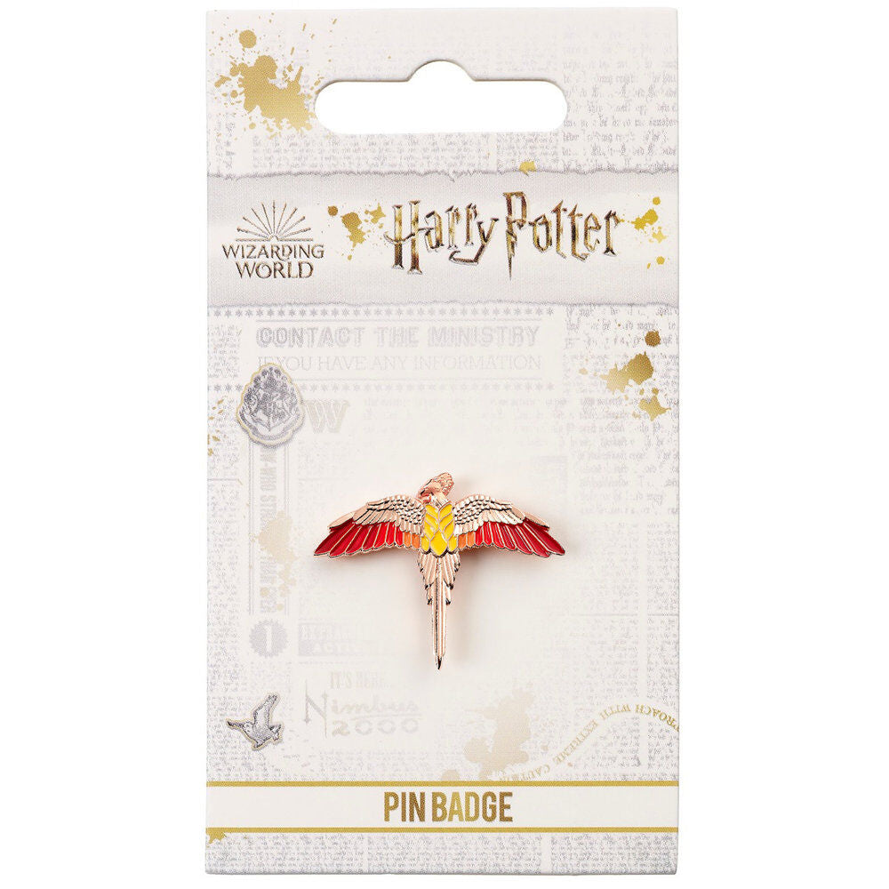 Pin Badge Fawkes Harry Potter