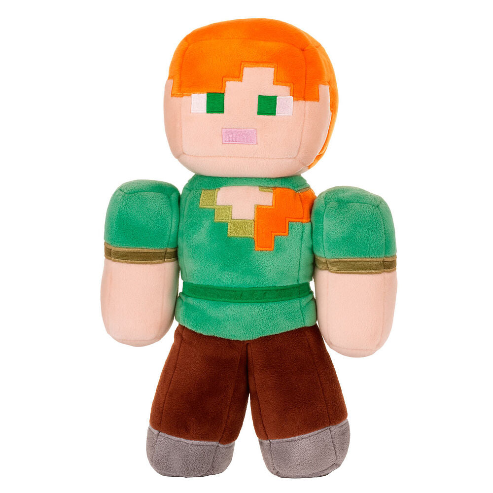 Peluche Alex Minecraft 30 cm Frikytopia