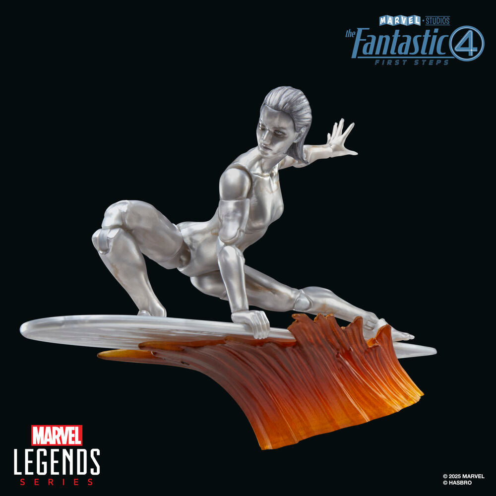 Figura Estela Plateada los 4 Fantasticos Marvel 15 cm