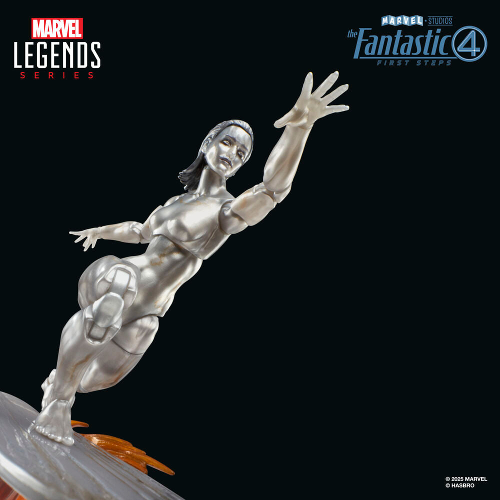 Figura Estela Plateada los 4 Fantasticos Marvel 15 cm