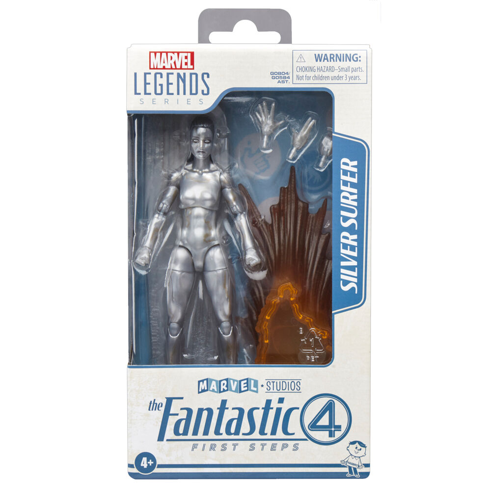 Figura Estela Plateada los 4 Fantasticos Marvel 15 cm