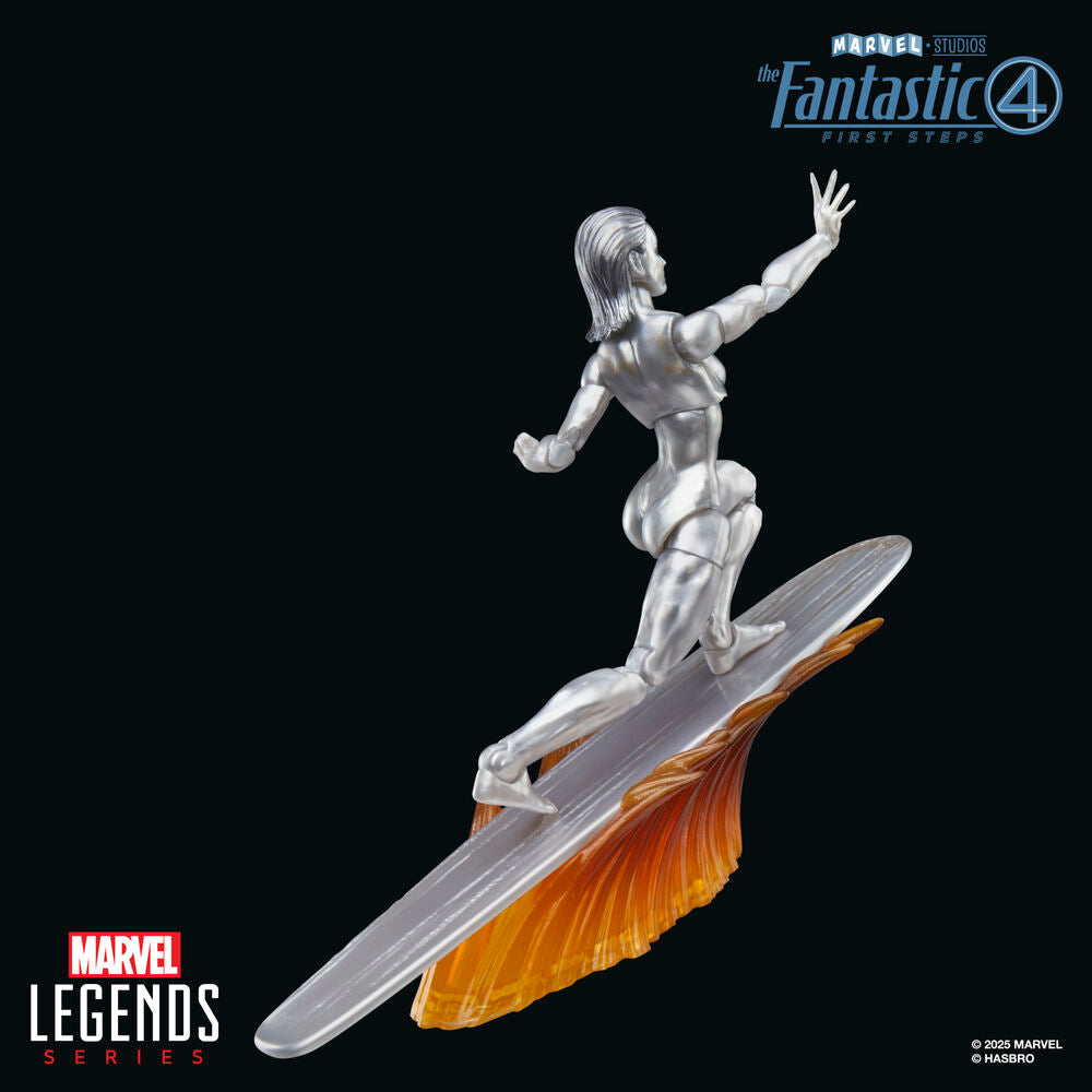 Figura Estela Plateada los 4 Fantasticos Marvel 15 cm
