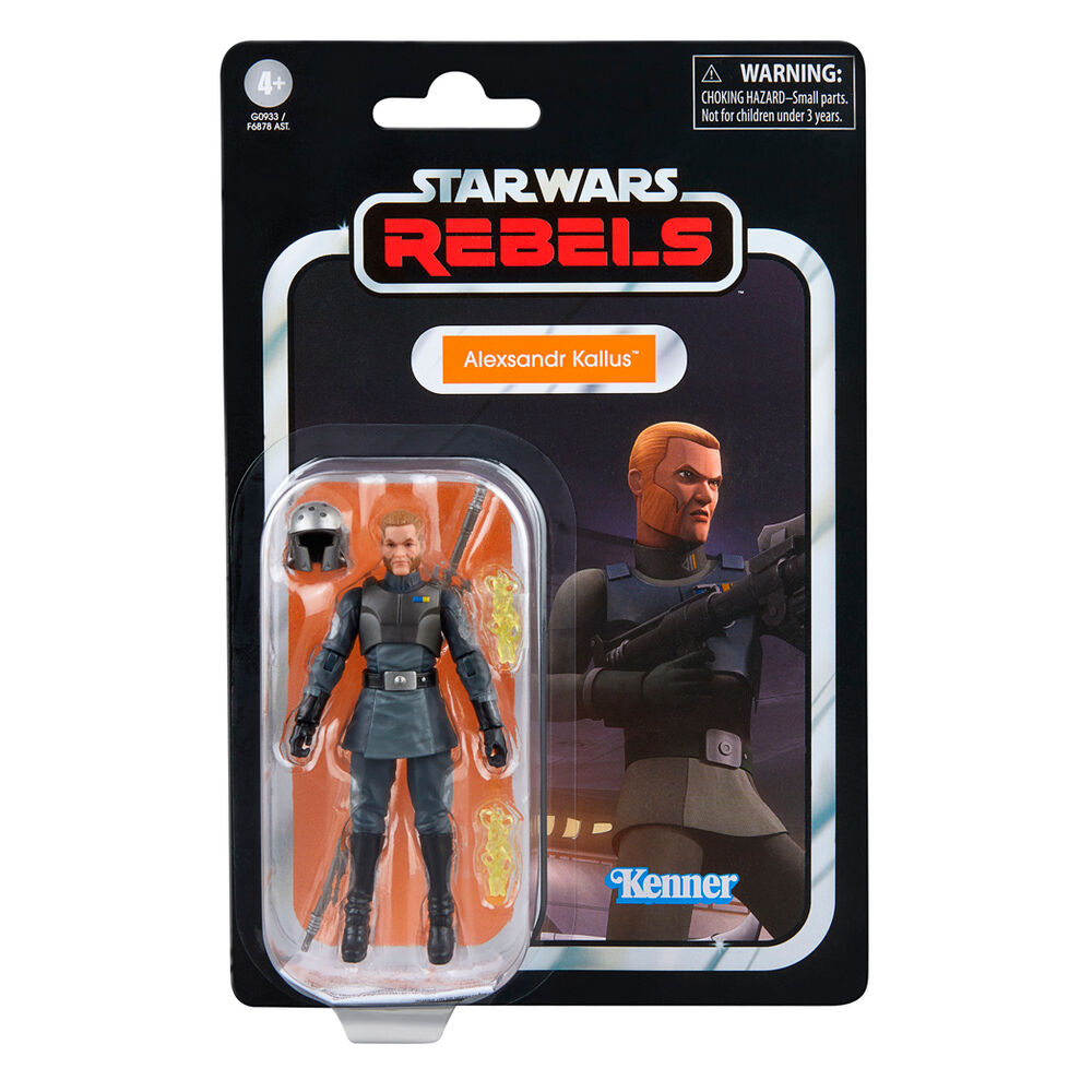 Figura Alexsandr Kallus Rebeldes Wars Star Wars 9,5 cm