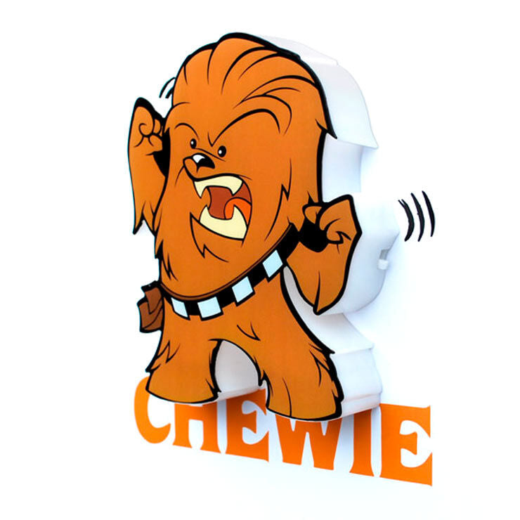 Lampara 3D Light FX mini Chewie Star Wars Frikytopia