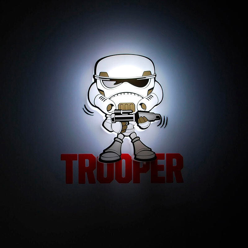 Lampara 3D Light FX mini Storm Trooper Star Wars Frikytopia