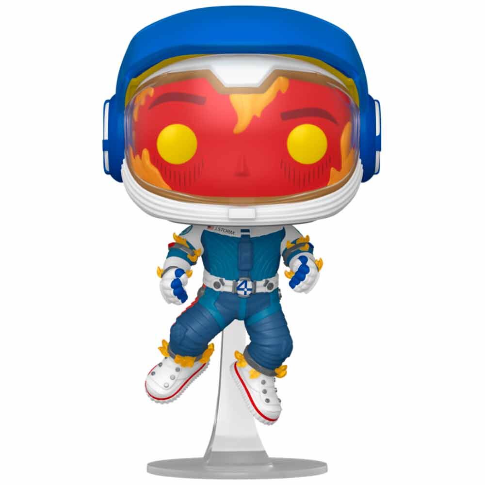 Figura POP Marvel Los 4 Fantasticos Antorcha Humana Frikytopia