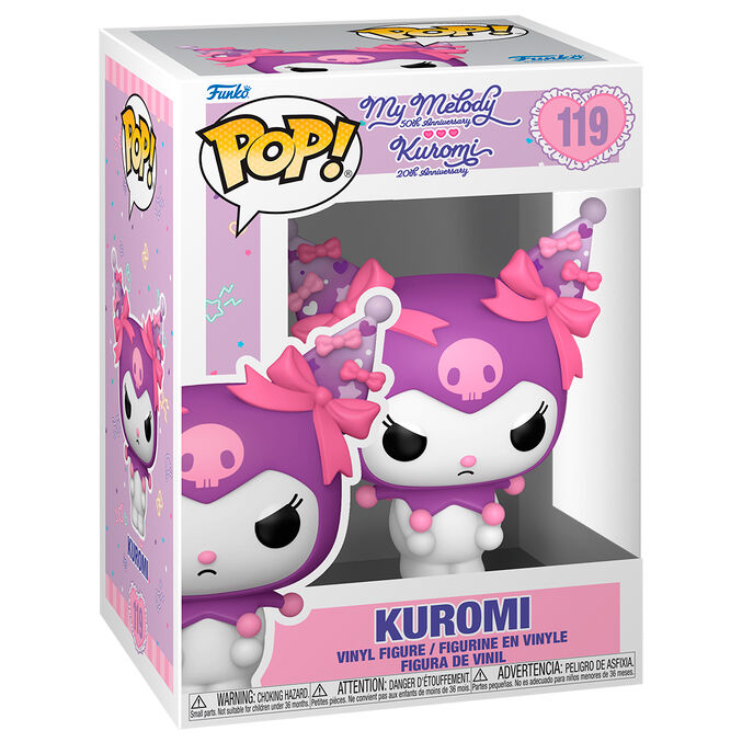 Figura POP Hello Kitty 20th Anniversary Kuromi Grumpy Frikytopia