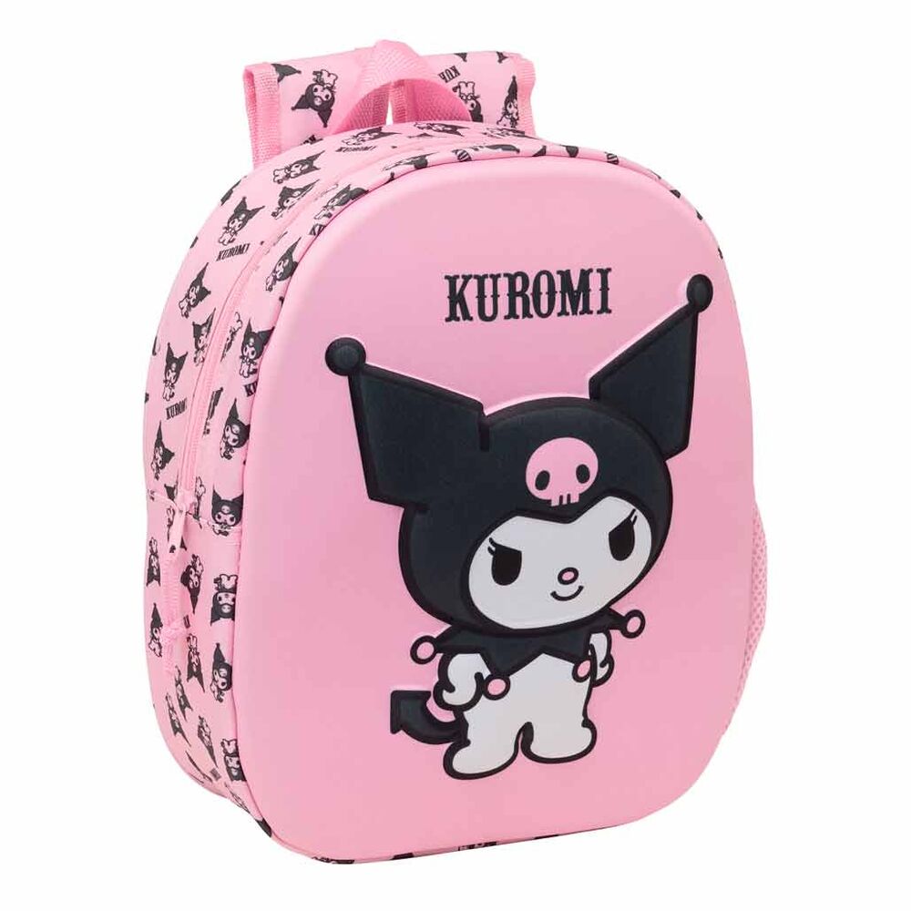 Mochila 3D Kuromi Hello Kitty 33 cm Frikytopia