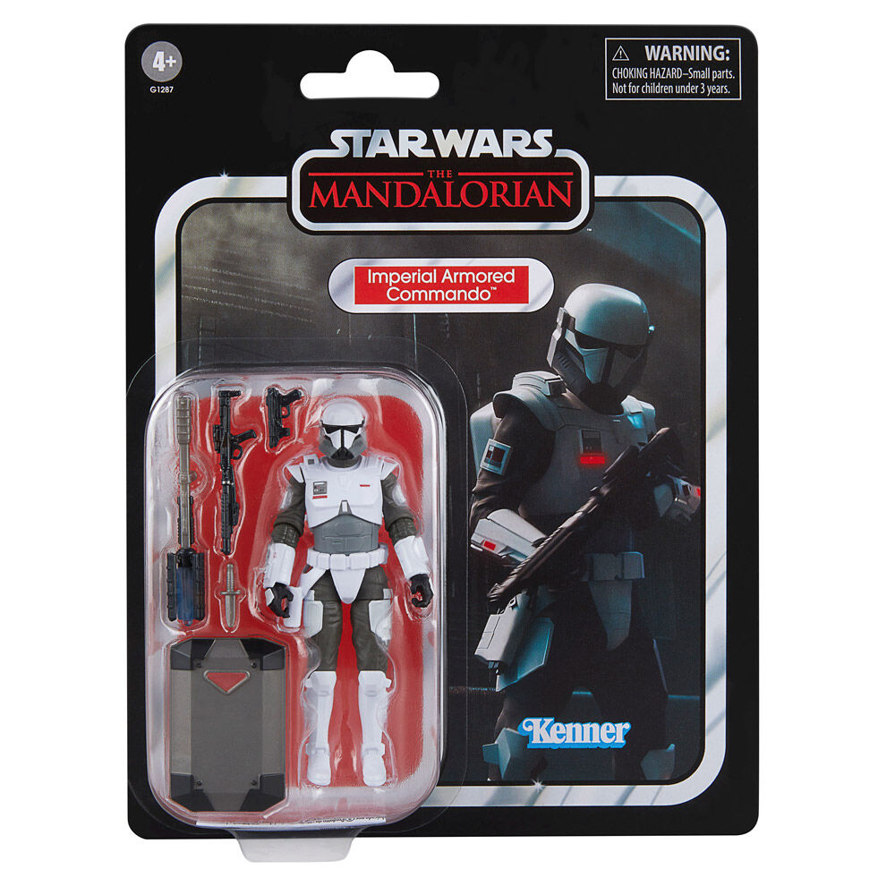Figura Imperial Armored Commando The Mandalorian Star Wars 9,5 cm Frikytopia