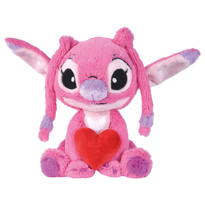 Peluche Corazon Angel Stitch Disney 25 cm Frikytopia