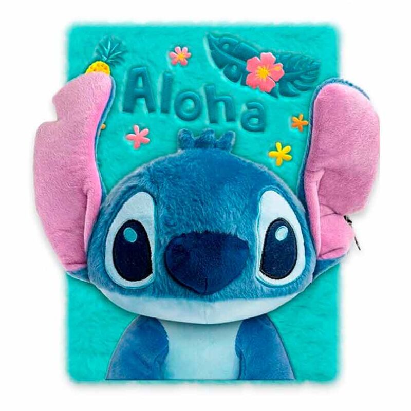 Diario secreto peluche 3D Stitch Disney Frikytopia