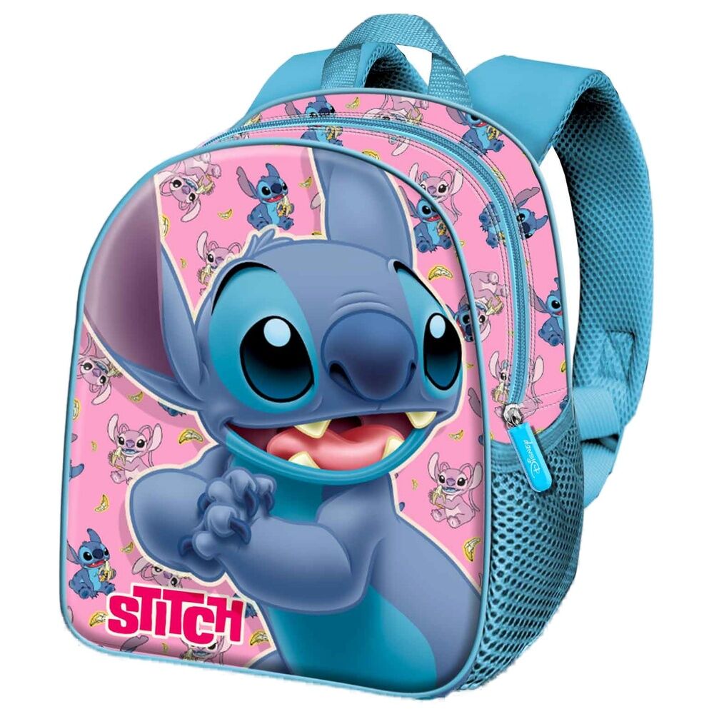 Mochila 3D Stitch Disney 30 cm Frikytopia