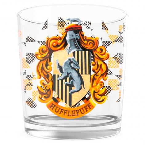 Vaso cristal Logo Hufflepuff Harry Potter Frikytopia