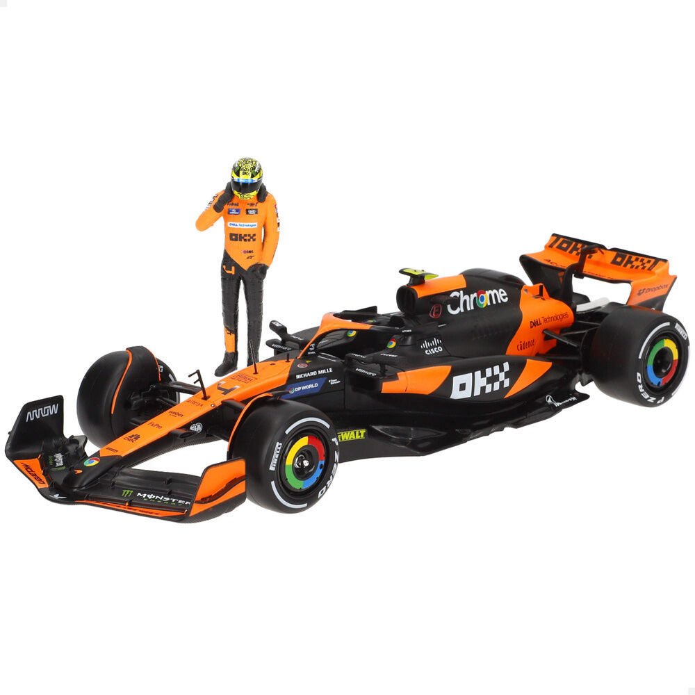 Coche Mclaren Norris MCL38 F1 metal Frikytopia