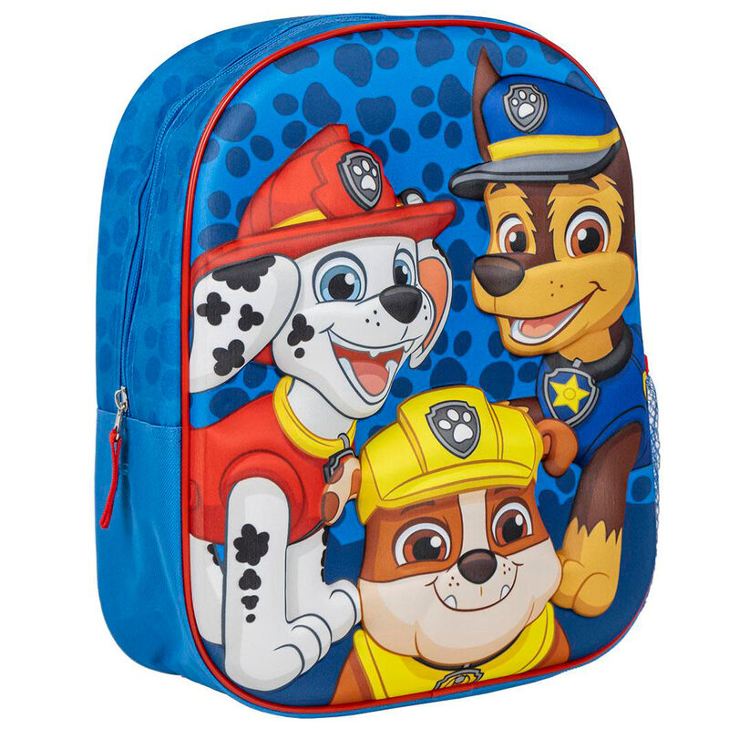 Mochila 3D Patrulla Canina Paw Patrol 31 cm Frikytopia