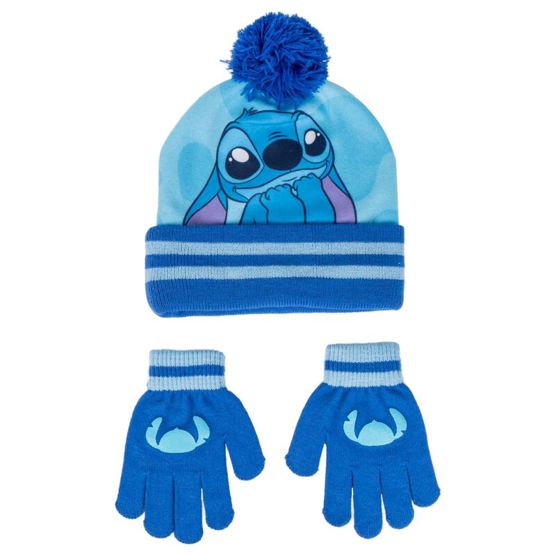 Set gorro y guantes Stitch Disney Frikytopia