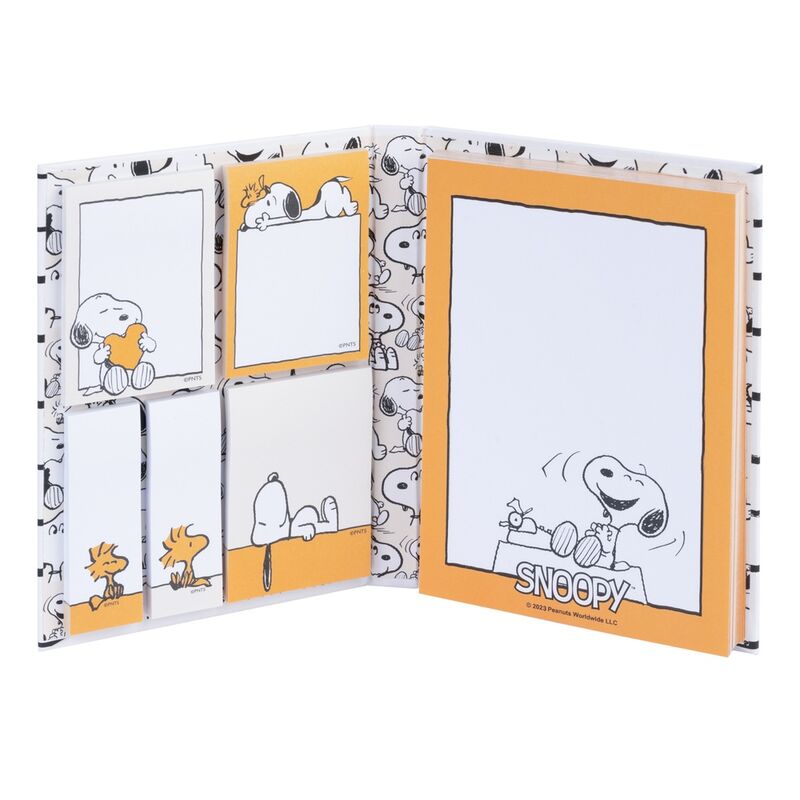 Cuaderno notas adhesivas Lazy Days Snoopy Frikytopia
