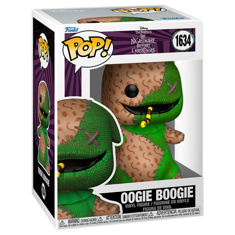 Figura POP Disney Pesadilla Antes de Navidad Oogie Boogie Frikytopia