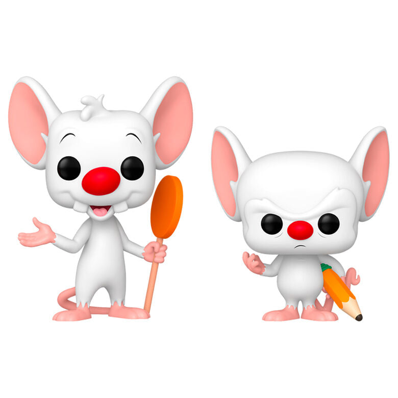 Blister 2 figuras POP Pinky & The Brain Frikytopia