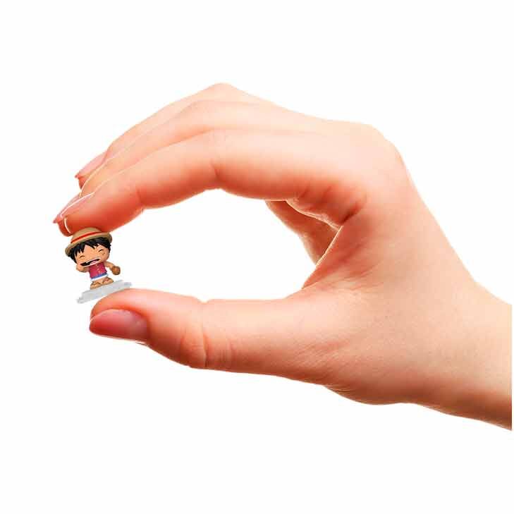 Blister 4 Figuras Bitty POP One Piece Luffy