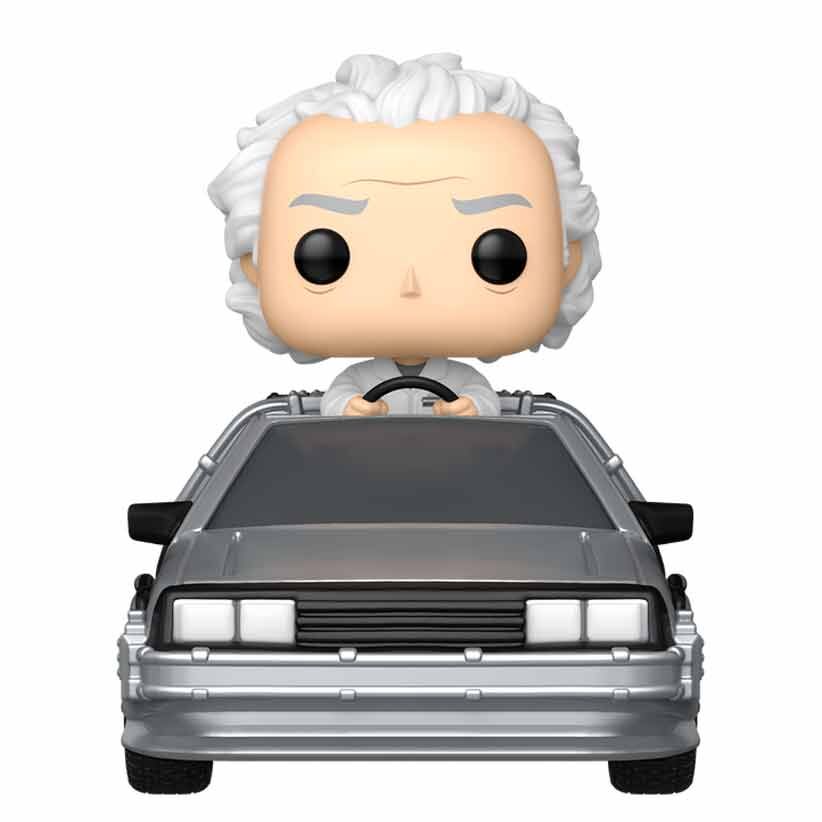 Figura POP Rides Deluxe Regreso al Futuro Doc With Time Machine Frikytopia