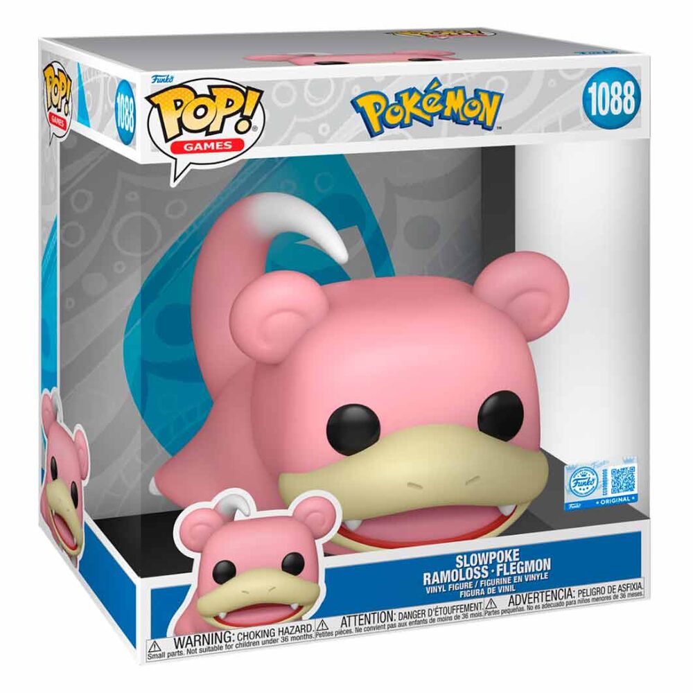 Figura POP Jumbo Pokemon Slowpoke Exclusive 25 cm Frikytopia