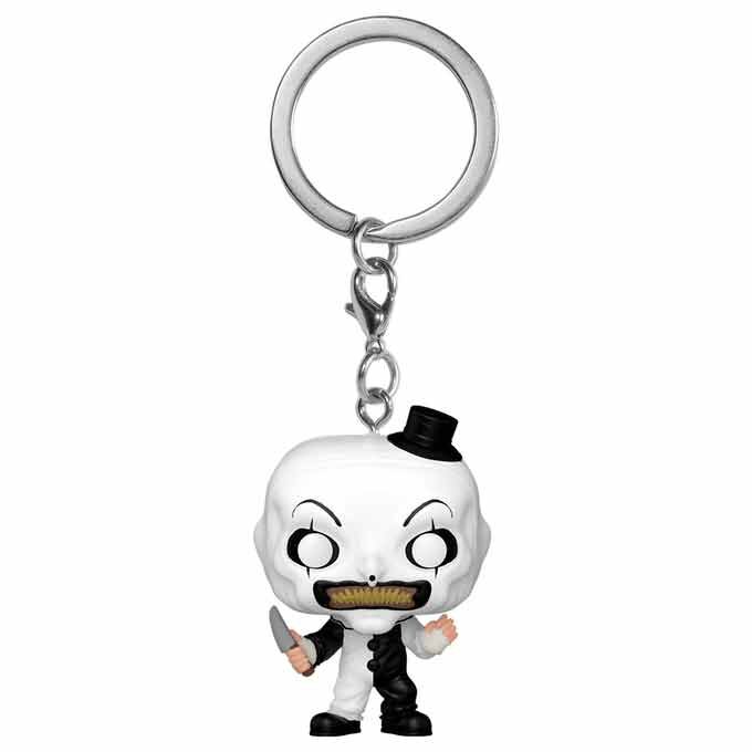 Llavero Pocket POP Terrifier Art the Clown Frikytopia