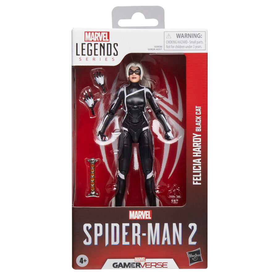 Figura Felicia Hardy Black Cat Spider-Man 2 Marvel Legends 15 cm Frikytopia