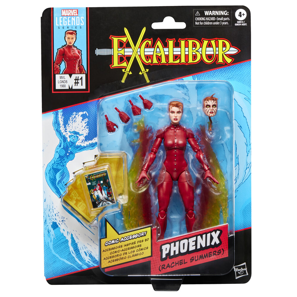 Figura Phoenix Rachel Summers Excalibur Marvel Legends Series 15 cm Frikytopia