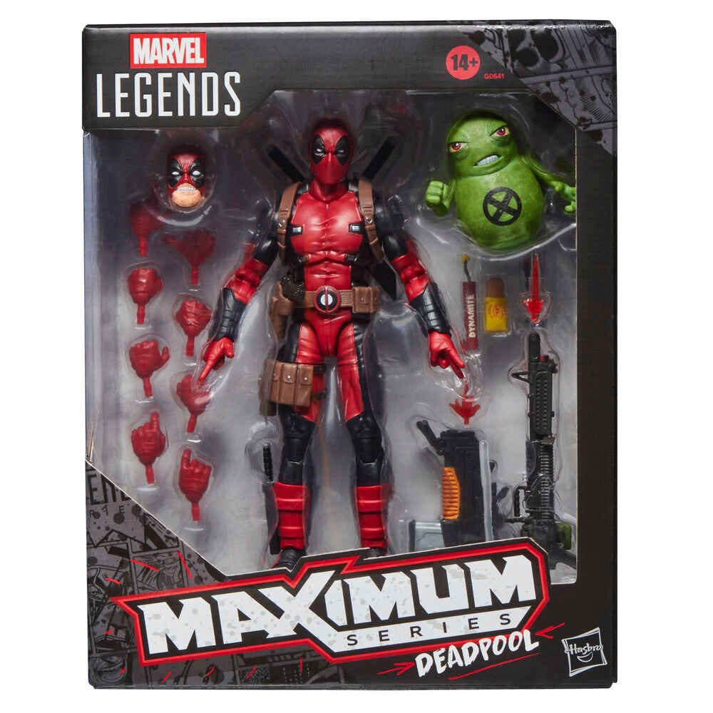Figura Deadpool Maximun Series Marvel Legends 15 cm Frikytopia