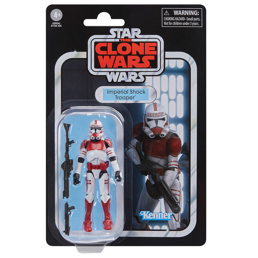 Figura Imperial Shock Trooper Star Wars: The Clone Wars 9,5 cm Frikytopia