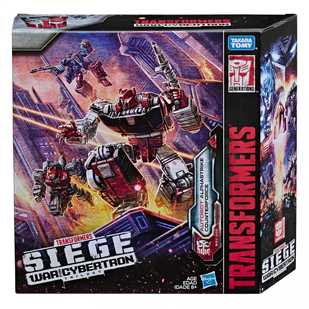 Figura Alphastrike Counterforce War For Cybertron Transformers 13 cm Frikytopia