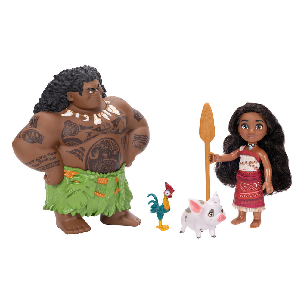 Blister Muñeca Vaiana & Maui Vaiana Moana 2 Disney 15 cm