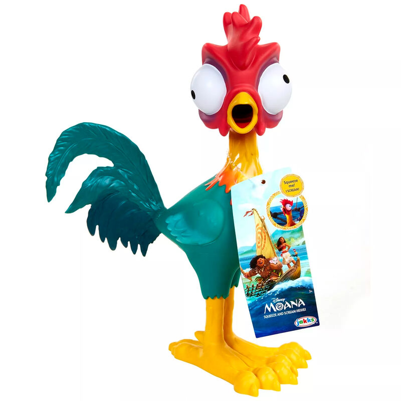 Muñeco Hei Hei Aprieta y Grita Vaiana Moana 2 Disney